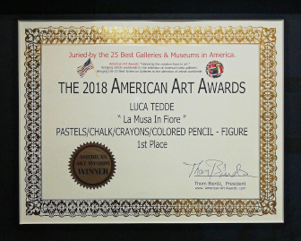 American Art Awards - 1st place - Pastel