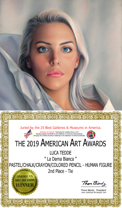 La Dama bianca - 2° posto American Art Awards 2019