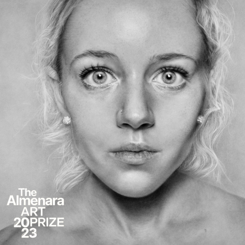 Rachel, grafite e carboncino su carta, selezionata all Almenara Art Prize 2023 Online Exhibition