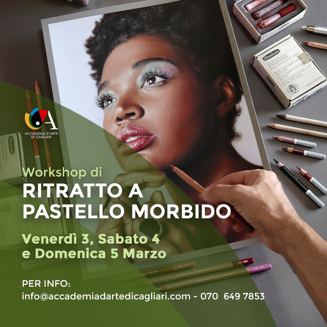 Workshop di Ritratto in Grafite e Carboncino 2023 con Luca Tedde